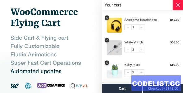 WooCommerce Flying Cart v1.6.0