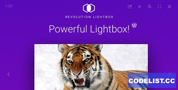 Revolution Lightbox Wordpress Plugin v2.0