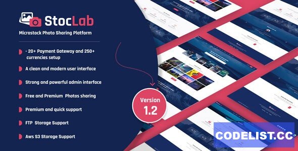 StocLab v1.2 - Microstock Photo Sharing Platform