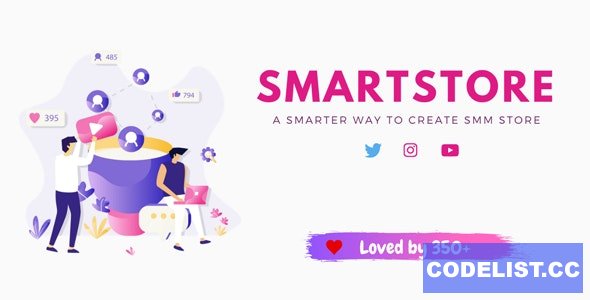 SmartStore v1.1 - SMM Store Script