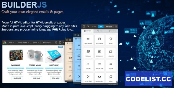 BuilderJS v5.0.3 - HTML Email & Page Builder