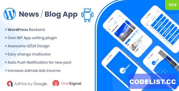 WP News v2.1.0 - Native Android App for WordPress