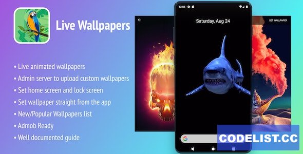 Live Wallpapers Android App v1.0 - In-app Purchases