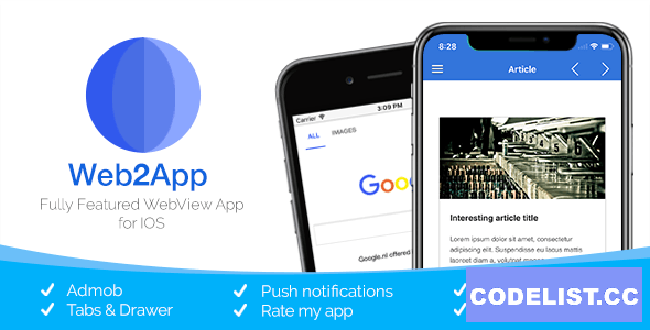 Web2App for IOS - Quickest Feature-Rich IOS Webview - 23 June 2023