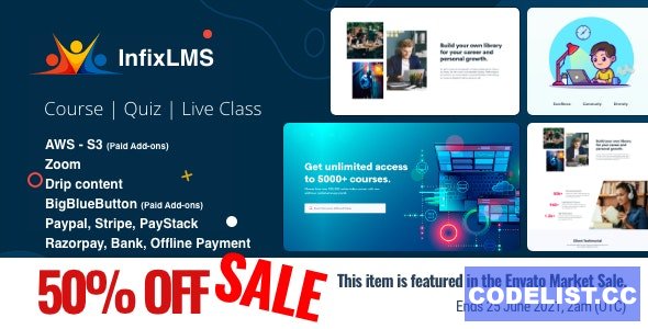 Infix LMS v3.0.5 - Learning Management System