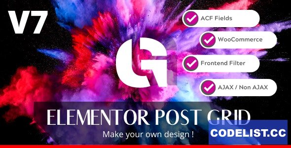 Elementor Post Grid Builder v7.6.4 - Frontend Sort and Filter