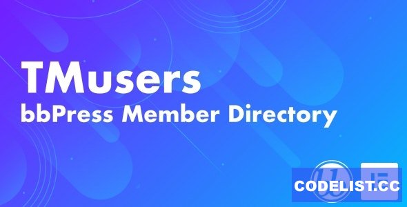 TMusers v1.0 - bbPress Forum Member Directory For Elementor