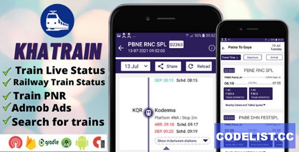 Khatrain v1.0 - Android App Source Code