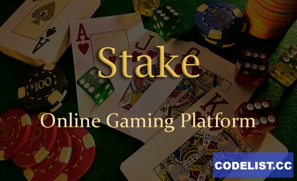 Stake v1.12.0 - Online Casino Gaming Platform | Laravel Single Page Application | PWA