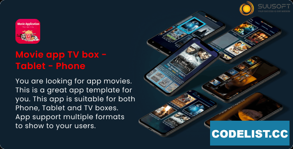 Movie Android for Phone, Tablet, TV box v1.2.8