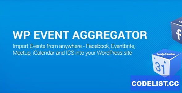 WP Event Aggregator Pro v1.6.1