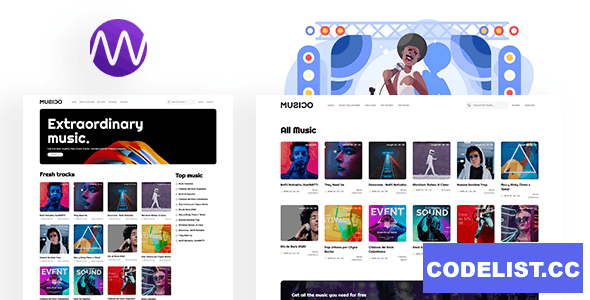 MUSICO - Premium Music Download System with Website 8 March 2021