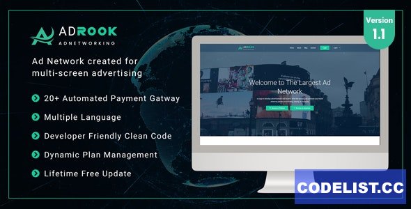 AdsRock v1.1 - Ads Network & Digital Marketing Platform - nulled