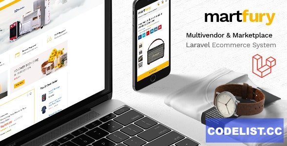 MartFury v1.12 - Multivendor / Marketplace Laravel eCommerce System