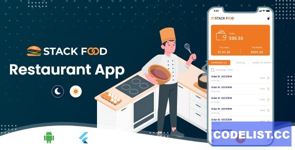 StackFood Multi Restaurant - Food Ordering Restaurant App v8.2