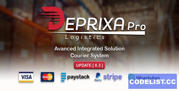 Deprixa Pro v6.3.0 - Courier and Logistics System - nulled