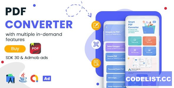 PDF Converter & PDF Editor for Android - Admob Ads v1.1