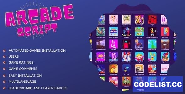 Mobile Responsive Arcade Site Script v2.4.3