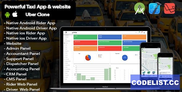Pin Taxi v2.0 - Complete Solution Taxi app
