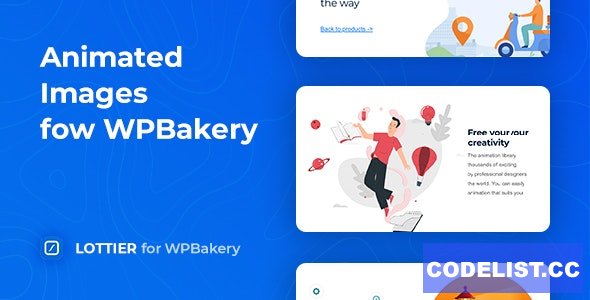 Lottier v1.0.4 – Lottie Animated Images for WPBakery