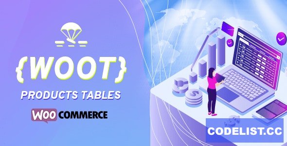 WOOT v2.0.4 - WooCommerce Products Tables Professional
