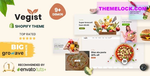 Vegist v1.14 - The Vegetables, Supermarket & Organic Food eCommerce Shopify Theme