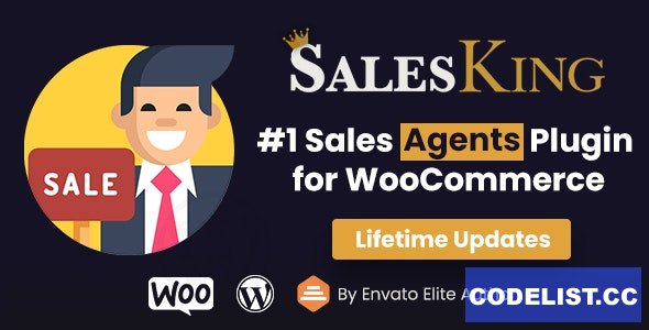 SalesKing v1.4.97 - Ultimate Sales Team, Agents & Reps Plugin for WooCommerce