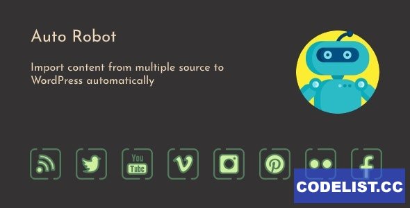 Auto Robot v3.0.7 - WordPress Autoblogging Plugin
