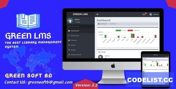 Green LMS v2.3 - The Library Management System - nulled