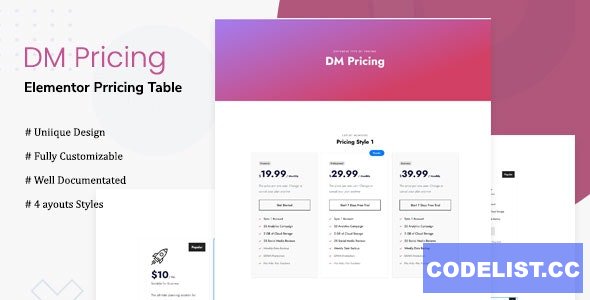 DM Pricing v1.0