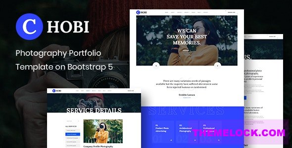 Chobi v1.0 - Photography Portfolio Template HTML Version on Bootstrap 5