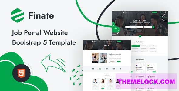 Finate v1.0 - Job Portal Website Template Using Bootstrap 5