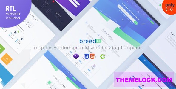 Breed v1.4 - WHMCS & HTML Web Hosting Template
