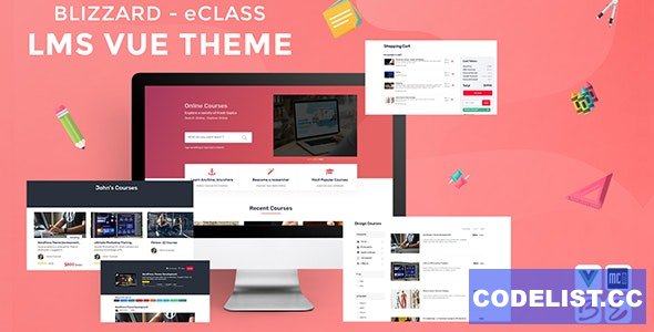 Blizzard v1.0 - eClass LMS Theme