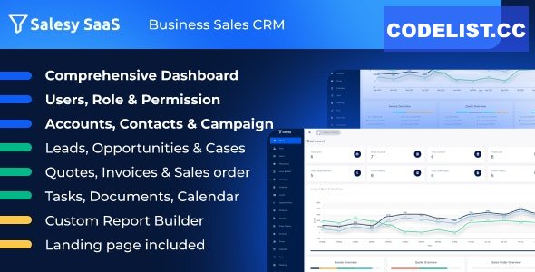 Salesy SaaS v2.5.3 - Business Sales CRM