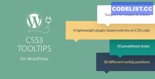 CSS3 Tooltips For WordPress v1.7