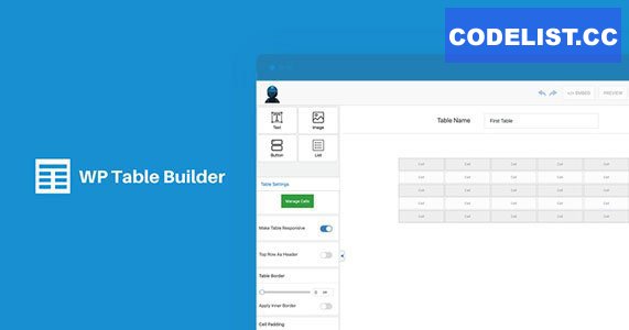 WP Table Builder Pro v1.3.13