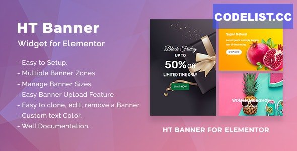 HT Banner for Elementor v1.0.5