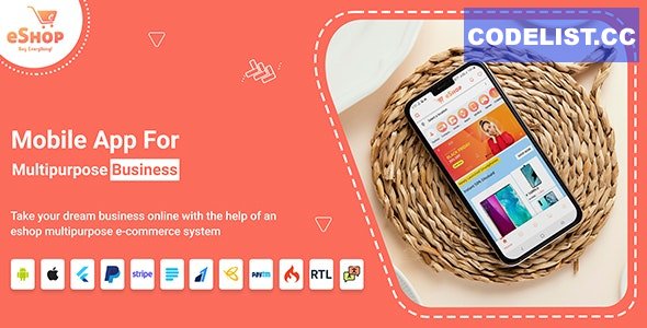 eShop v2.2.0 - Flutter E-commerce Full App - nulled