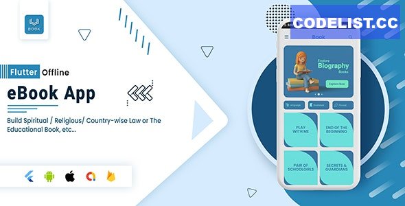 Flutter Offline eBook App v1.1.1