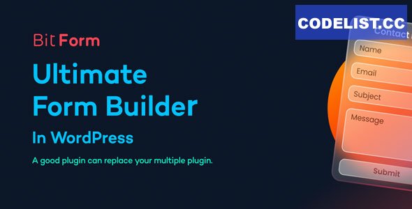 Bit Form Pro v2.6.6 - Ultimate Form Builder In WordPress