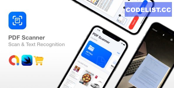 PDF Scanner v1.0 - SwiftUI Text Recognition Document Scanner