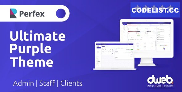 Ultimate Purple Theme v2.2.0 - Perfex Theme CRM