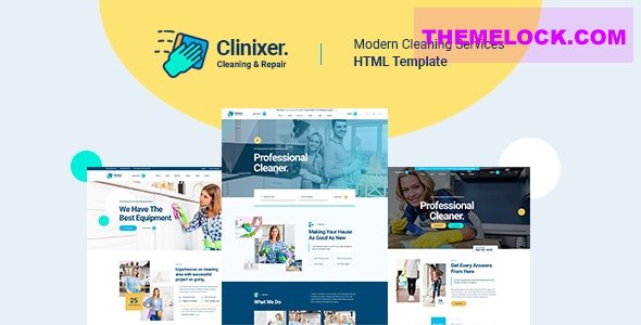 Cleanixer v1.0 - Cleaning Services HTML5 Template