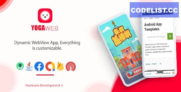 YOGAweb v2 - Android WebView Template