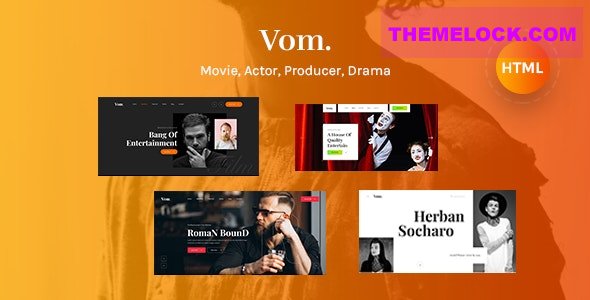 Vom v1.0 - Multipurpose Film Maker HTML5 Template