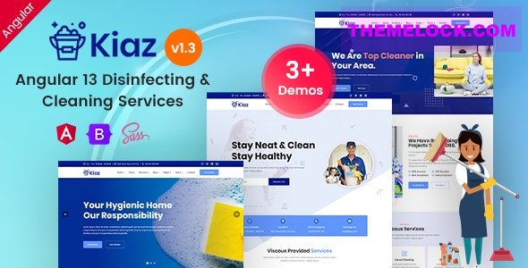 Download Kiaz v1.3 – Angular 13 Disinfecting & Cleaning Services Template | Free Nulled Scripts