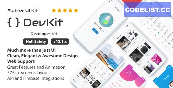 DevKit v17.1.3 - Flutter UI Kit