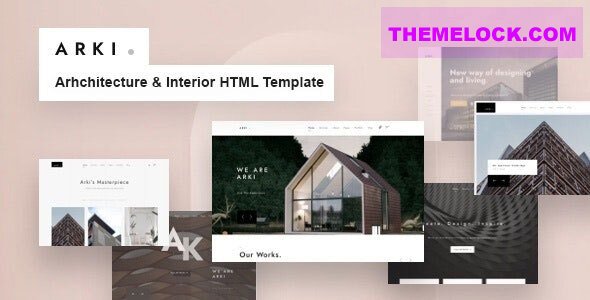 Arki v1.0 - Architecture HTML Template