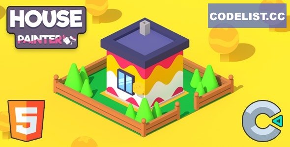House Painter - (HTML5 Game - Construct 3)